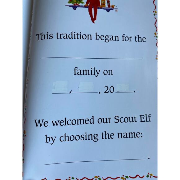 BOY Elf on the Shelf Christmas Book- BOOK ONLY - Picture 3 of 4